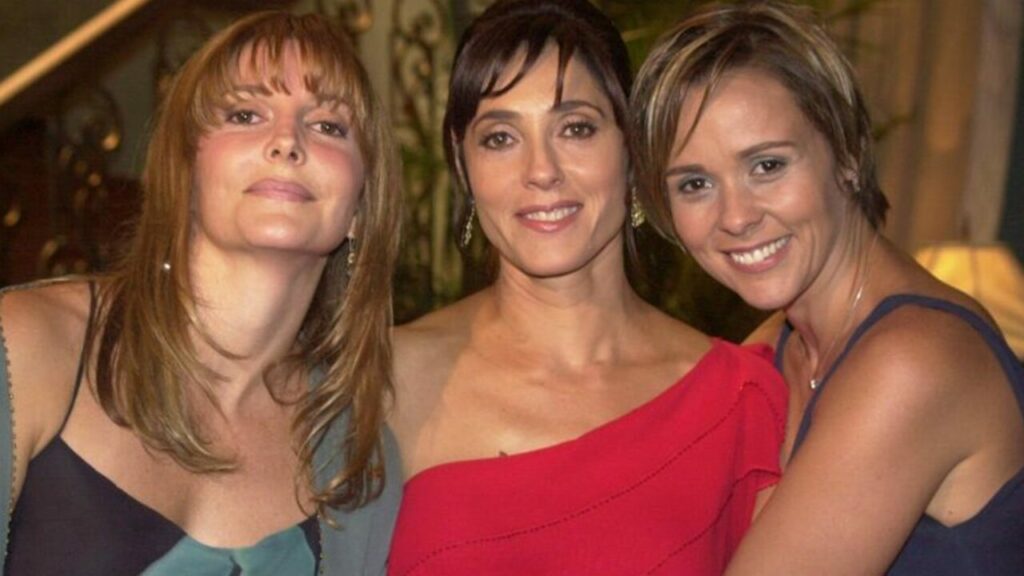 Novela Mulheres Apaixonadas. Crédito: Renato Rocha Miranda/TV Globo. Atrizes Maria Padilha, Christiane Torloni e Giulia Gam na novela Mulheres Apaixonadas.