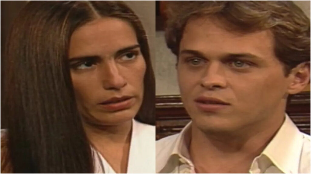 Ruth e Marcos em Mulheres de Areia (Foto: Divulgação)