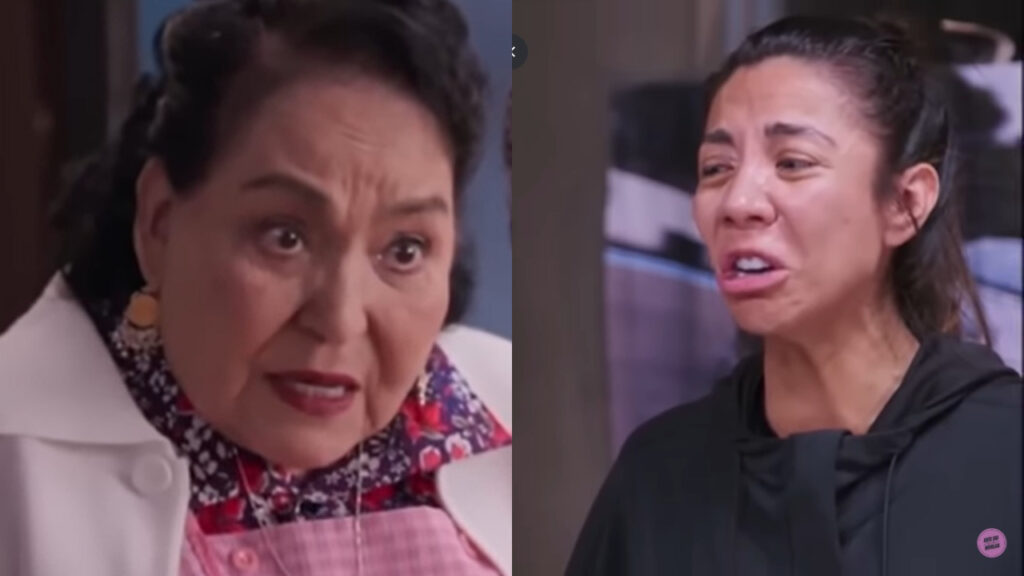 Dona Margô dá surra em Olga na novela Minha Fortuna é Te Amar. (Foto: Divulgação)